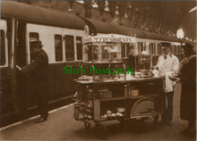 Load image into Gallery viewer, Railways Postcard -Trains, Great Western Railway Refreshment Trolley RR15944