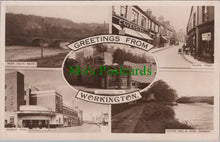 Load image into Gallery viewer, Cumbria Postcard - Greetings From Workington DC1258