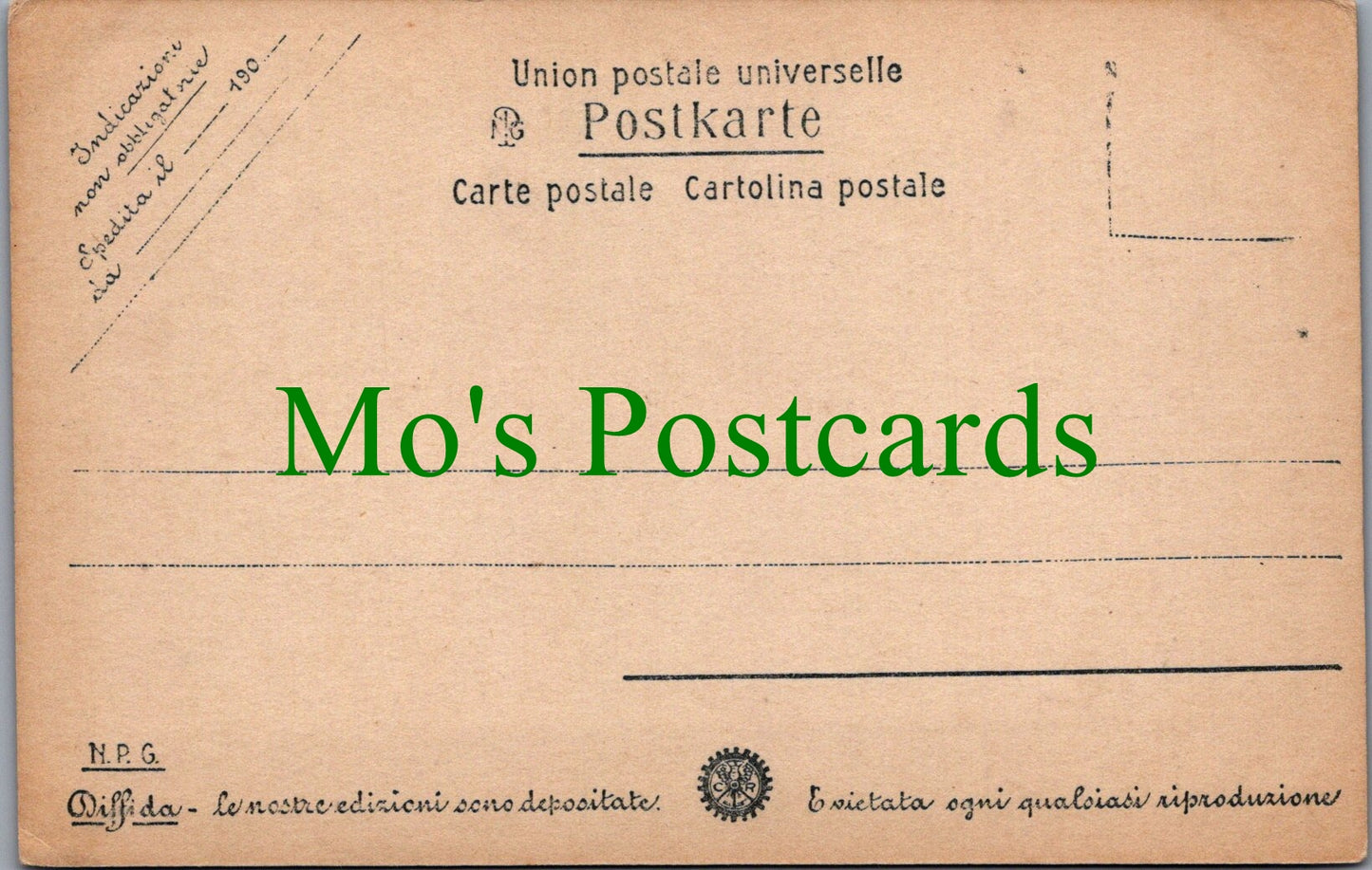 Italy Postcard - Firenze, San Miniato, Monumento Al Cardinal SW11837