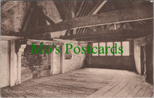 Load image into Gallery viewer, Shropshire Postcard - Stokesay Castle, Room in North Tower SW11891