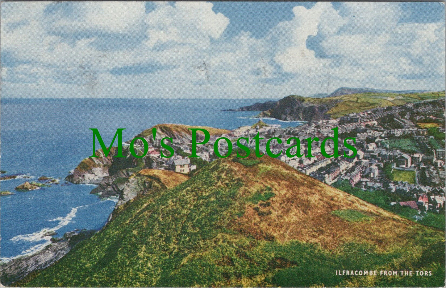 Devon Postcard - Ilfracombe From The Tors SW11895