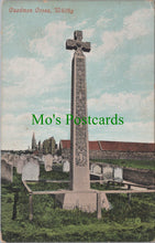 Load image into Gallery viewer, Yorkshire Postcard - Whitby, Caedmon Cross SW11943