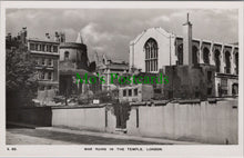 Load image into Gallery viewer, London Postcard - War Ruins in The Temple RT2466