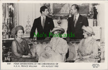 Load image into Gallery viewer, Royalty Postcard - Christening of Prince William SW13521