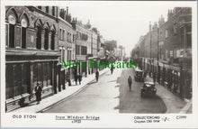 Load image into Gallery viewer, Berkshire Postcard - Old Eton From Windsor Bridge c1923 - SW13596