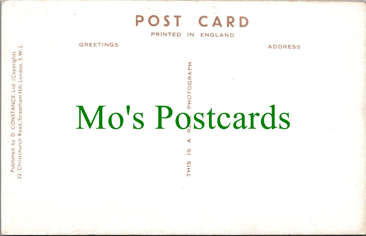 Wales Postcard - Greetings From Llandudno SW12021