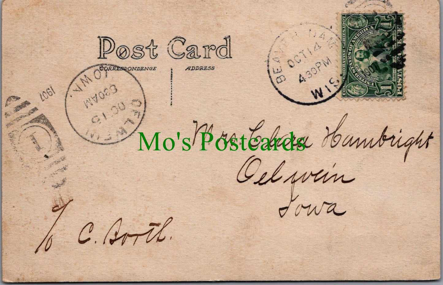 America Postcard - Sports, Horse Racing, Beaver Dam, Wisconsin? SW11113