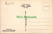 Load image into Gallery viewer, Israel Postcard - Jerusalem, Natives of Transjordania SW11210