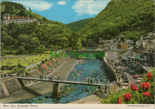 Load image into Gallery viewer, Devon Postcard - The River Lyn, Lynmouth SW12865