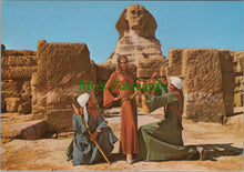Load image into Gallery viewer, Egypt Postcard - The Ballerinas Farida Fahmy at The Sphinx of Giza SW11365