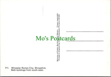 Load image into Gallery viewer, Shropshire Postcard - Wroxeter Roman City, Bath Buildings SW11372