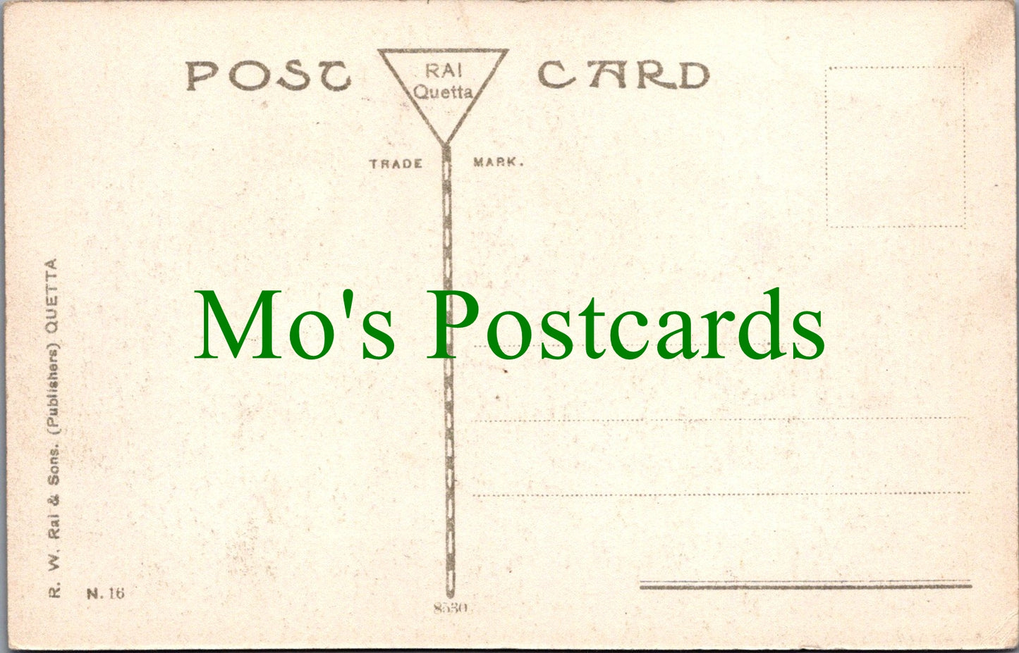 Pakistan Postcard - Pathans, Pakhtuns, Pashteens SW12312
