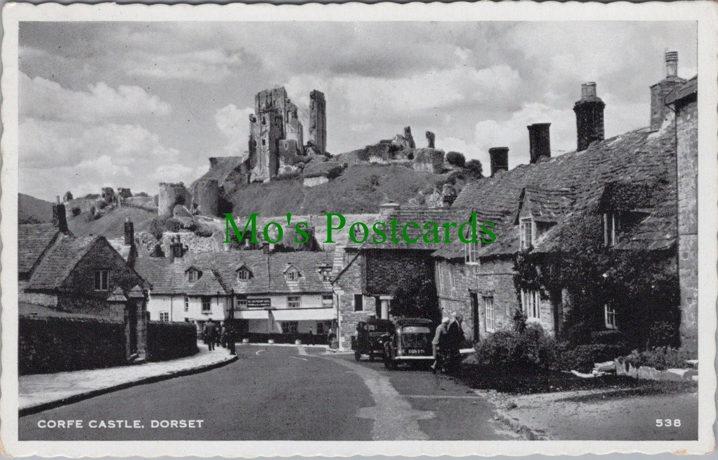 Dorset Postcard - Corfe Castle DC2527