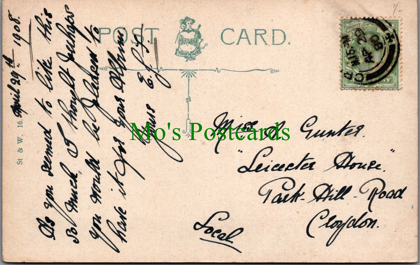 London Postcard - Sutton, Robin Hood Lane SW12991
