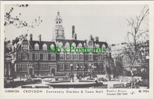 Load image into Gallery viewer, London Postcard - Croydon Centenary Garden & Town Hall SW11704