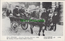 Load image into Gallery viewer, London Postcard - Convent Garden Market c1900 - SW11723
