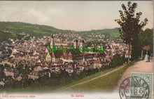 Load image into Gallery viewer, Switzerland Postcard - View of St Gallen SW11646