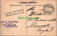 Load image into Gallery viewer, Switzerland Postcard - View of St Gallen SW11646