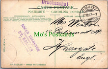 Load image into Gallery viewer, Switzerland Postcard - St Gallen, Inneres Der Kathedrale SW11647