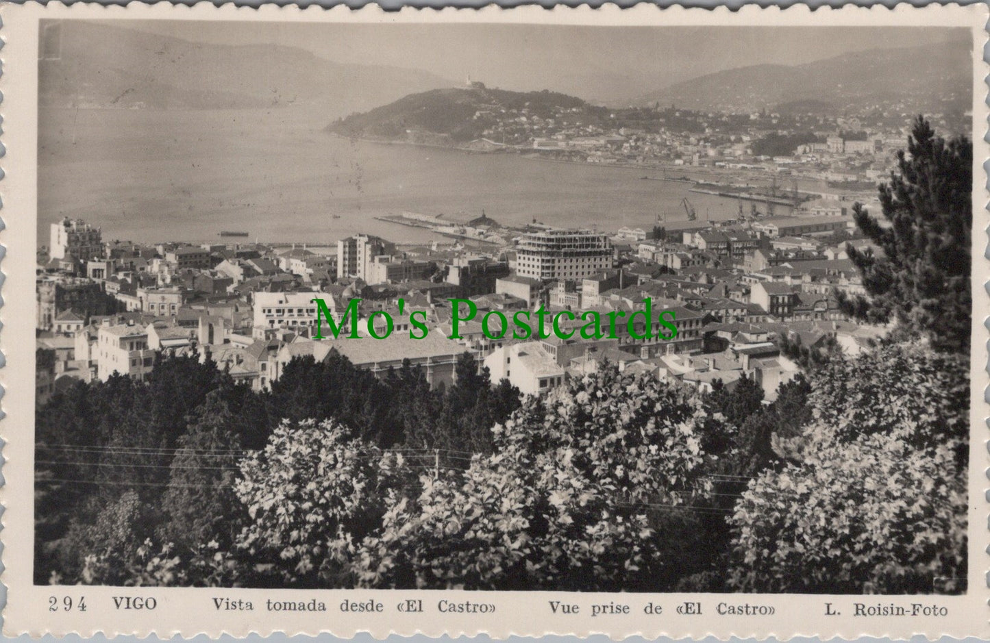 Spain Postcard - Vigo, Vista Tomada Desde El Castro SW11649