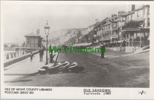 Load image into Gallery viewer, Isle of Wight Postcard - Old Sandown Esplanade c1895 - SW14837