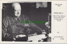 Load image into Gallery viewer, Politics Postcard - British Prime Minister Winston Churchill, World War II - SW14845