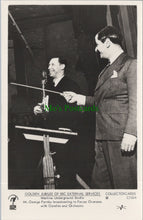 Load image into Gallery viewer, Music Postcard - George Formby Broadcasting To Forces Overseas SW14846
