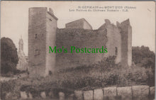 Load image into Gallery viewer, France Postcard - St Germain-Au-Mont-Dor, Les Ruines Du Chateau Romain SW11764