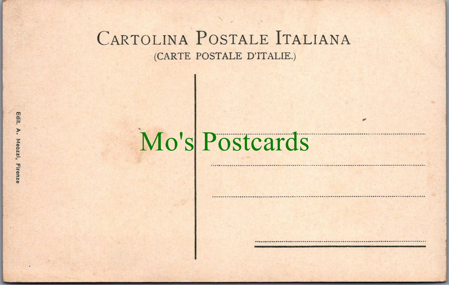 Italy Postcard - Firenze Cattedrale II Campanile SW11809