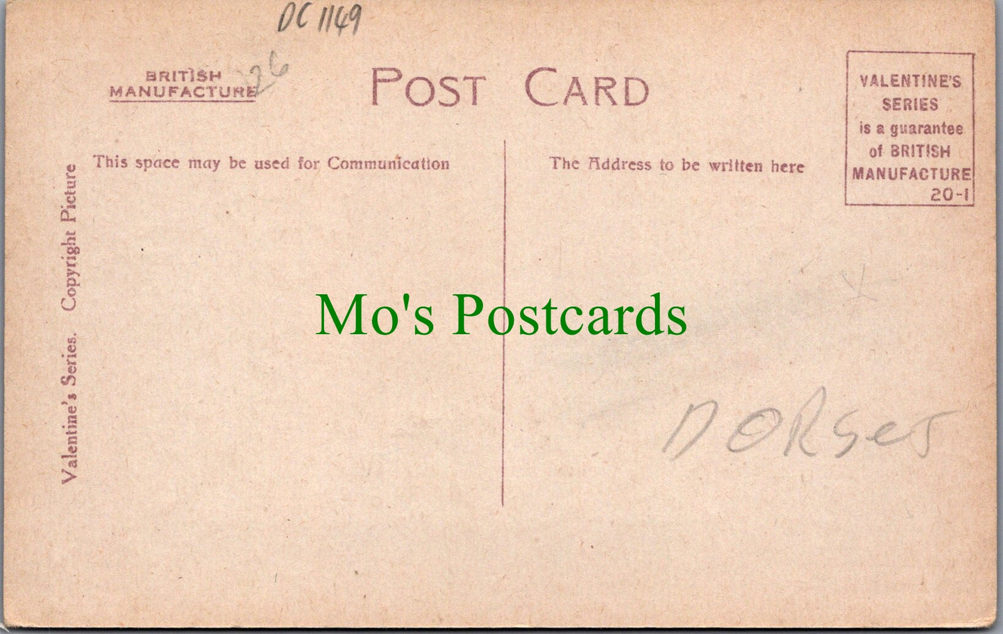 Dorset Postcard - Weymouth, Nothe Gardens DC1149