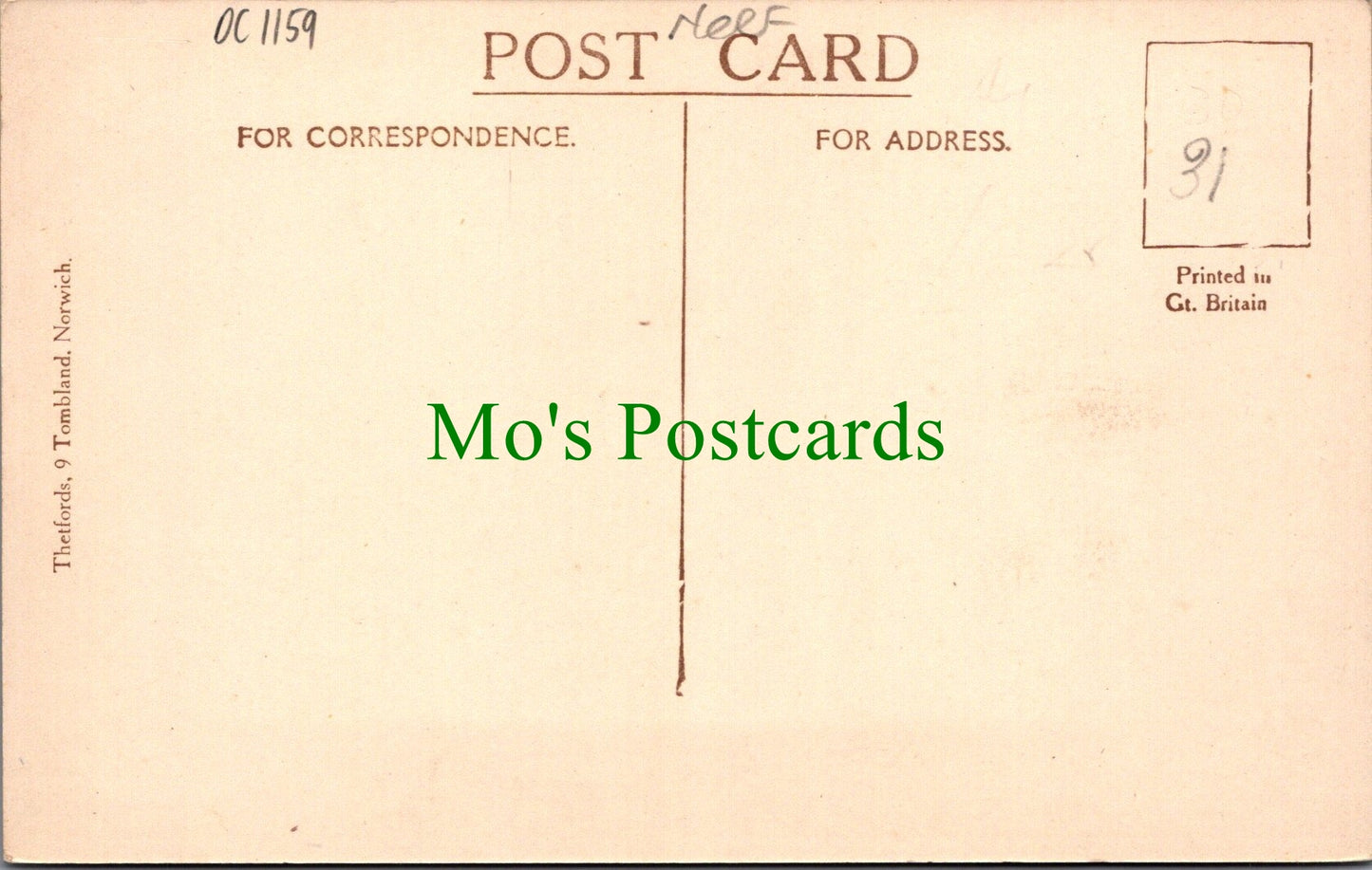 Norfolk Postcard - Norwich Cathedral, The Cloisters DC1159