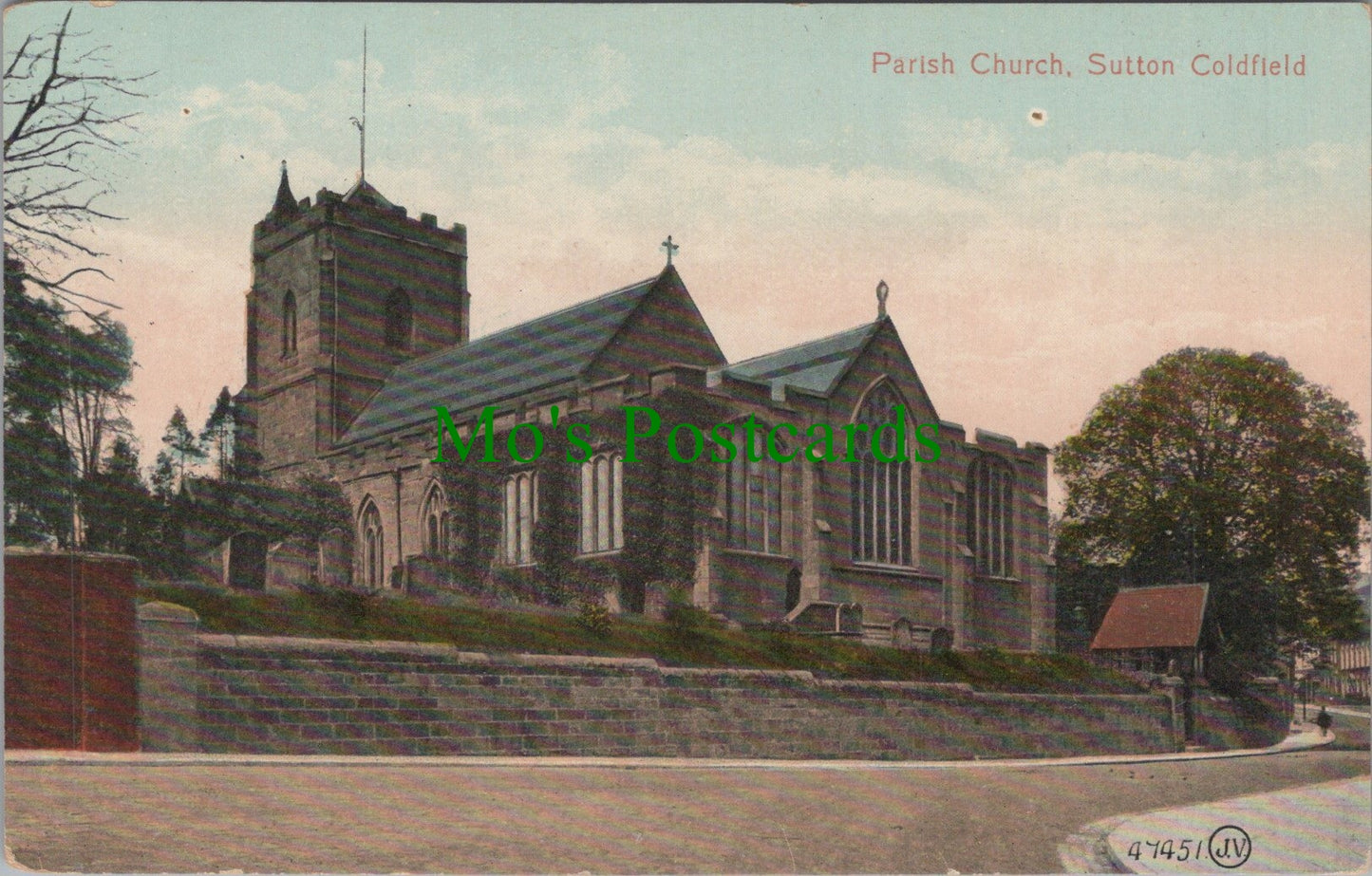 Warwickshire Postcard - Sutton Coldfield Parish Church DC1111
