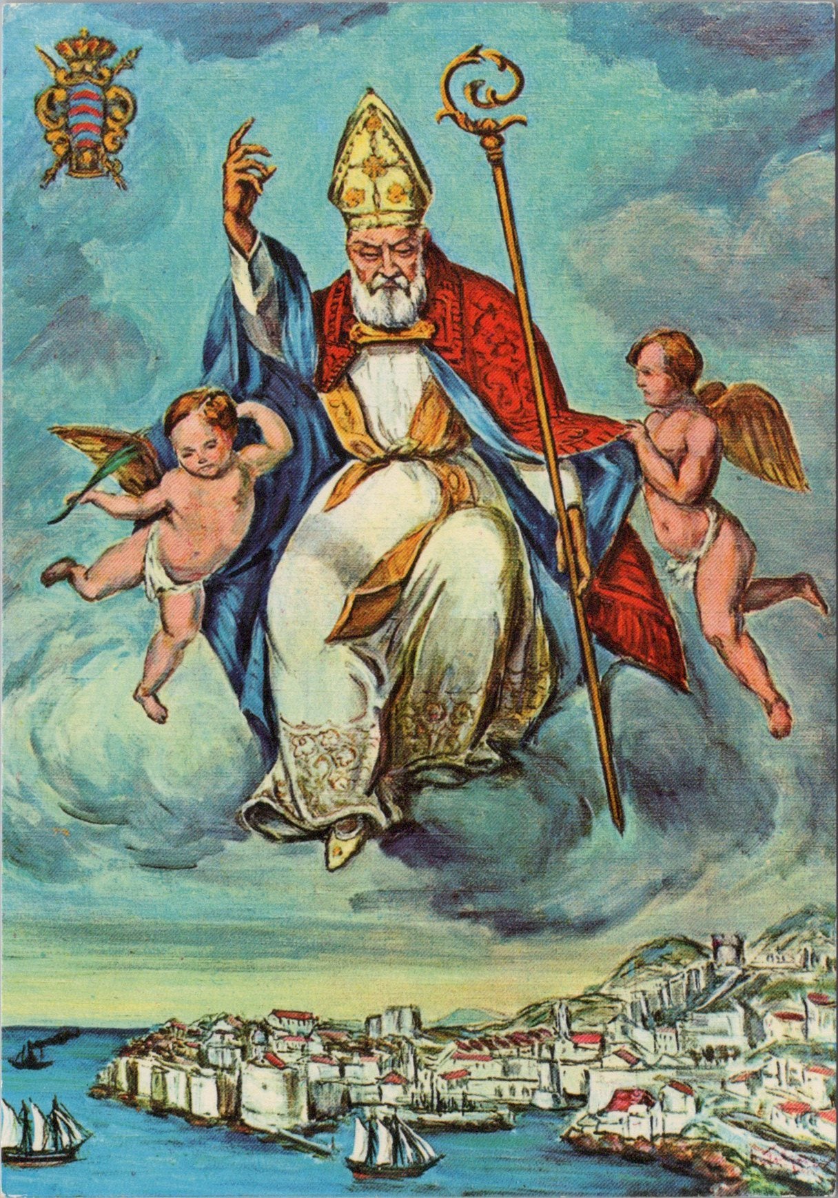 Religion Postcard - St Blasius, Protector of Dubrovnik SW12840
