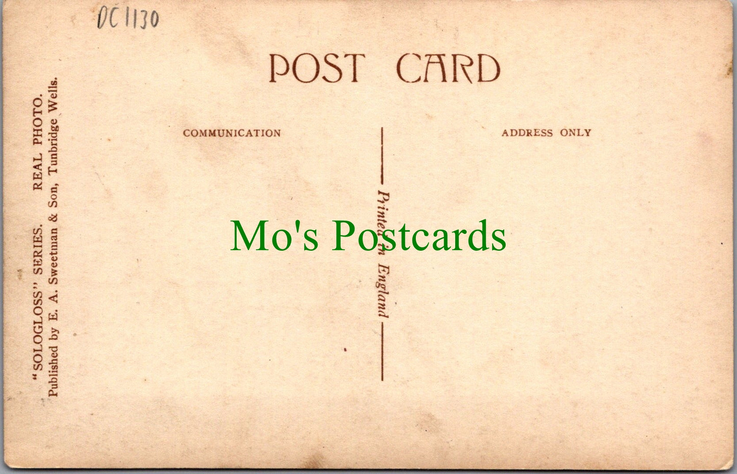 Dorset Postcard - Bournemouth, Rock Gardens DC1130