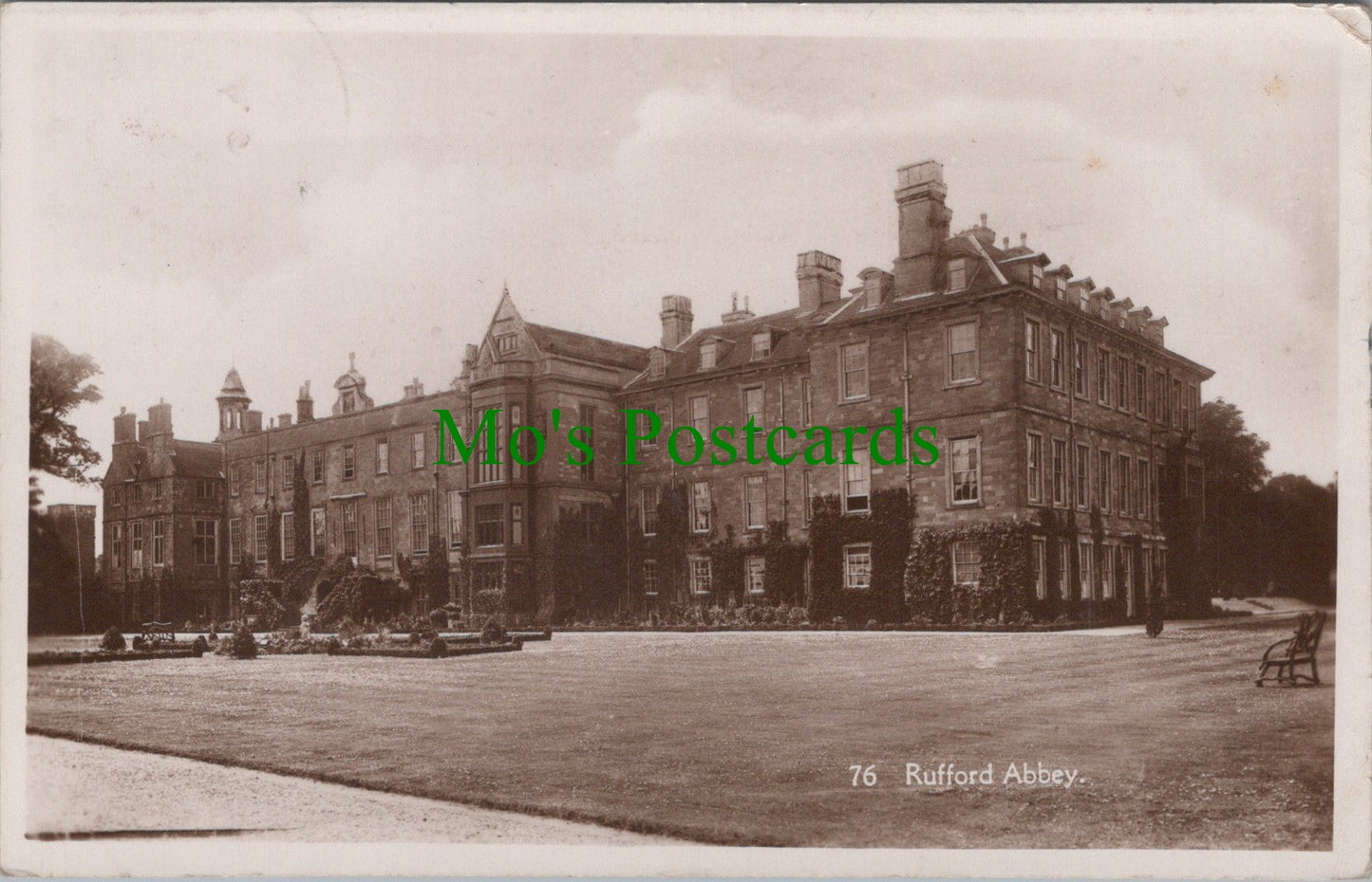 Nottinghamshire Postcard - Rufford Abbey, Rufford DC1139