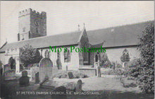 Load image into Gallery viewer, Kent Postcard - Broadstairs, St Peter's Parish Church DC1091