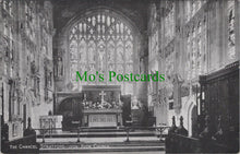 Load image into Gallery viewer, Warwickshire Postcard - Stratford Upon Avon Church, The Chancel DC1097