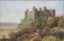 Load image into Gallery viewer, Wales Postcard - Harlech Castle. Artist A.R.Quinton SW13117