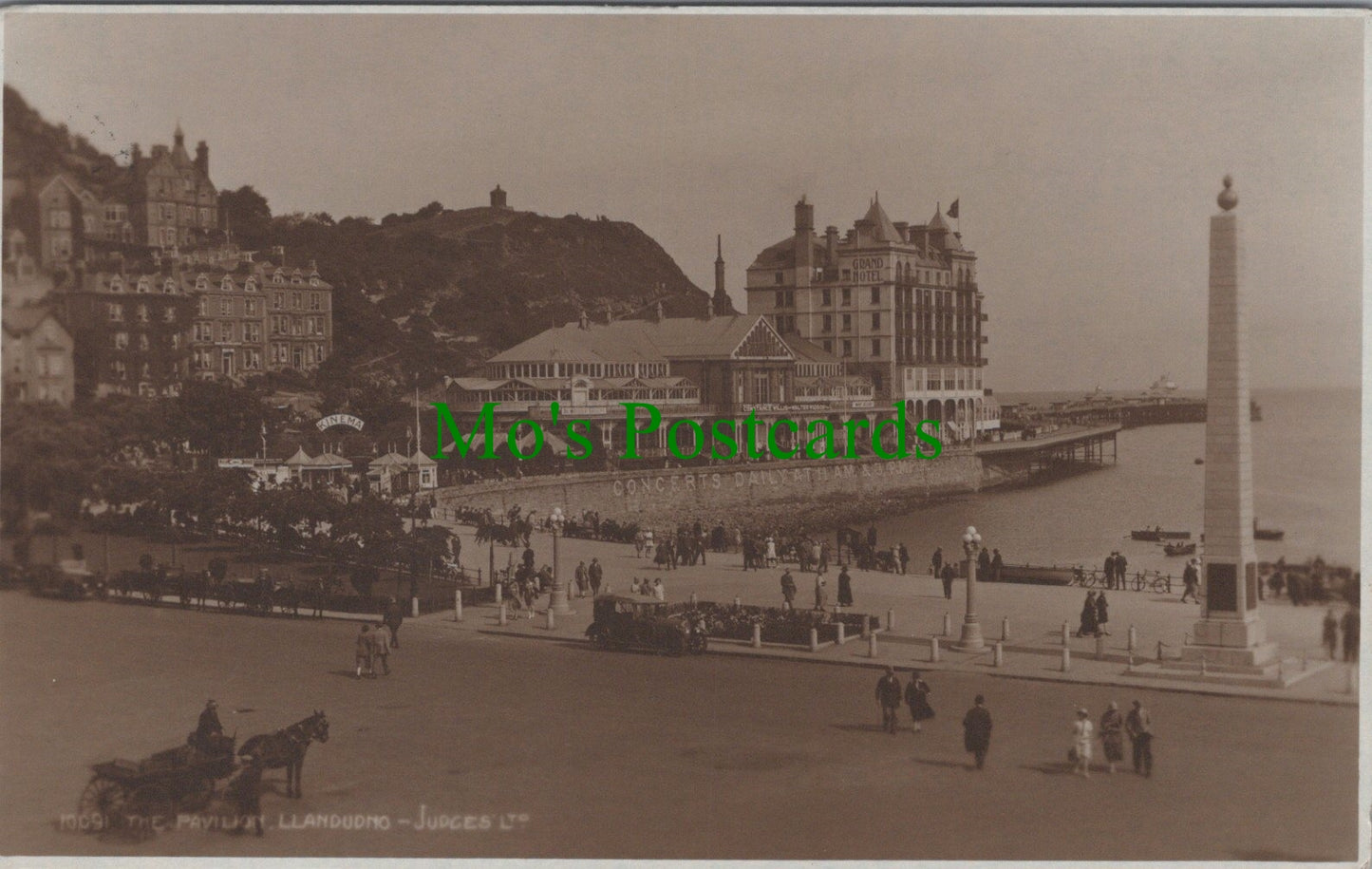 Wales Postcard - The Pavilion, Llandudno SW13123