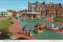 Load image into Gallery viewer, Norfolk Postcard - Cromer, The Boating Lake SW11517