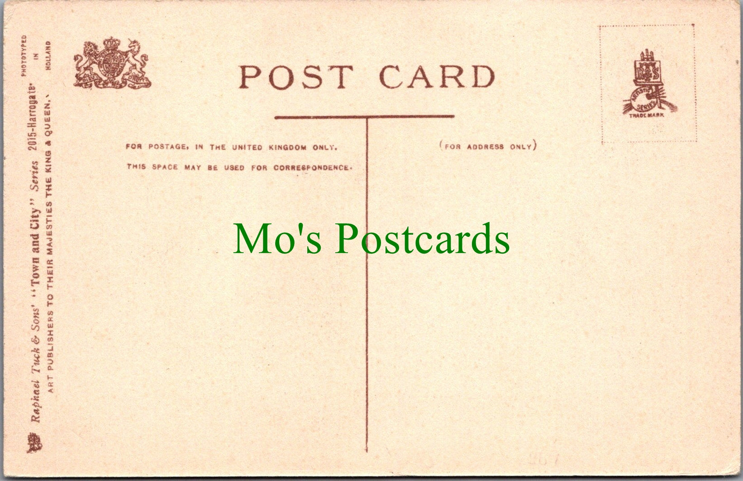Yorkshire Postcard - Harrogate Grand Hotel SW12702