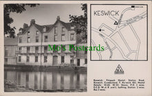 Load image into Gallery viewer, Cumbria Postcard - Keswick Map, Fitzpark Youth Hostel SW13144