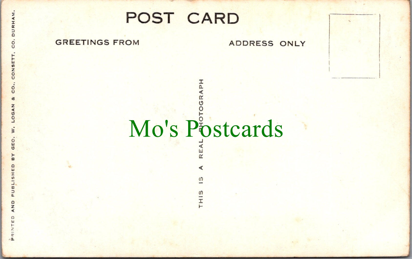 Cumbria Postcard - Map of Ambleside, Queens Youth Hostel SW13146