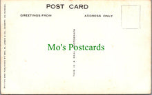 Load image into Gallery viewer, Cumbria Postcard - Map of Ambleside, Queens Youth Hostel SW13146