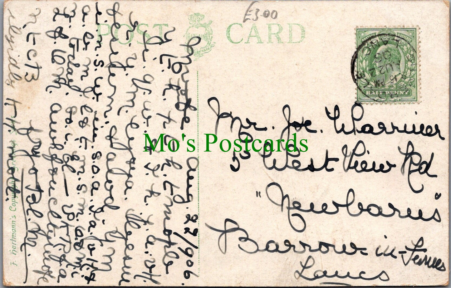 Lancashire Postcard - Greetings From Lancaster SW13154