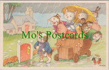 Load image into Gallery viewer, Children's Art Postcard - Cute Cartoon Animals, Artist Simon HP228