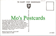 Load image into Gallery viewer, Isle of Man Postcard - Steam Returns To Groudle Glen Railway HP229