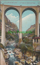 Load image into Gallery viewer, France Postcard - Les Gorges Du Loup, Le Viaduc HP176