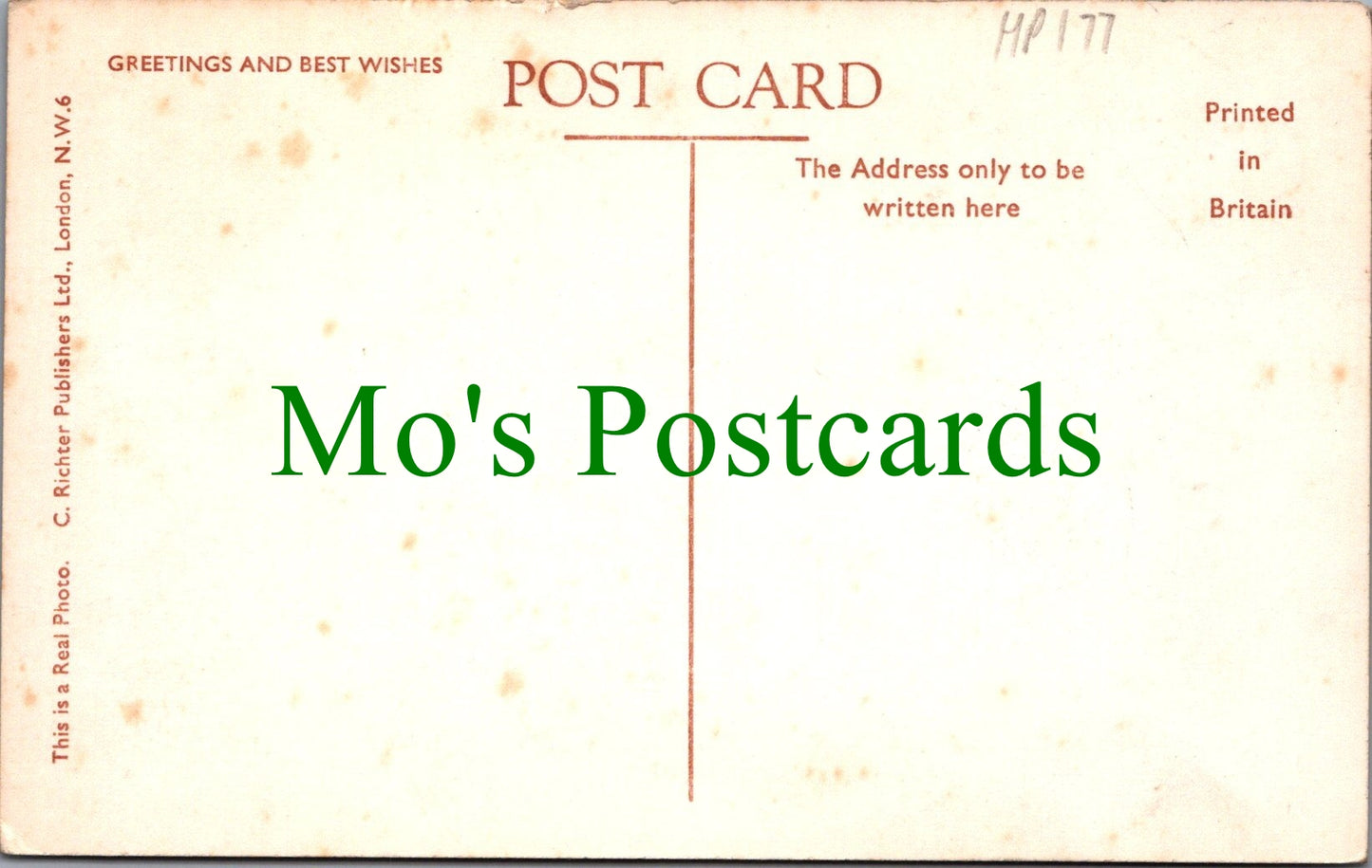 Yorkshire Postcard - Ripon Cathedral, West Front HP177