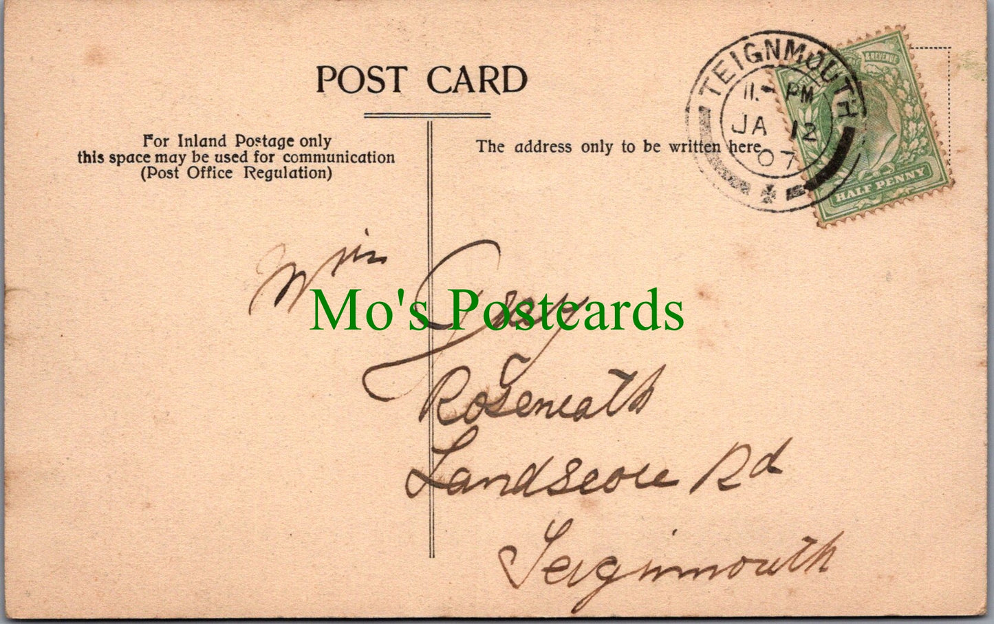 Actress Postcard - Miss Queenie Leighton SW12653